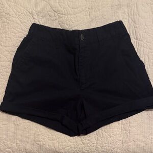 Old Navy Women's Dark Blue Cargo Shorts